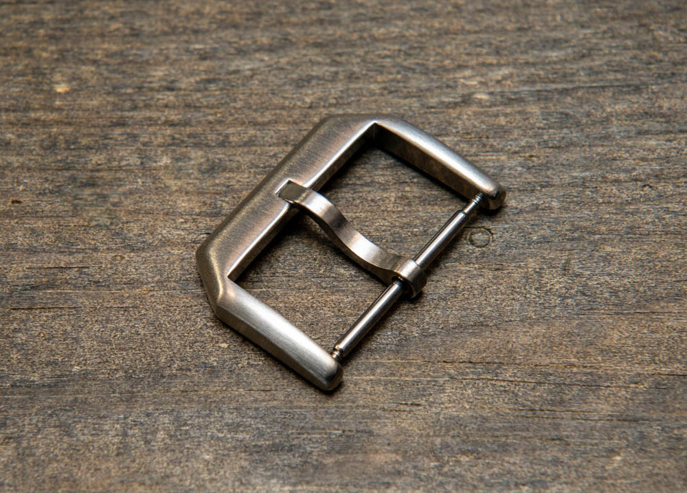 Stainless steel buckle 18 mm, 20 mm