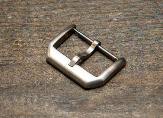 Stainless steel buckle 18 mm, 20 mm