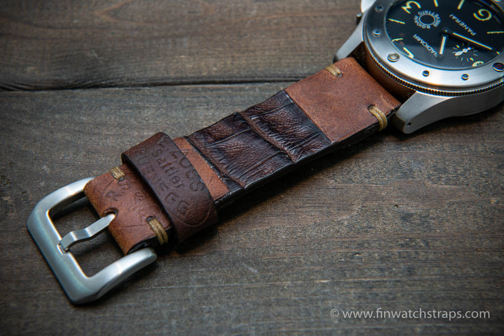 Ammo plus Allligator Monster watch strap