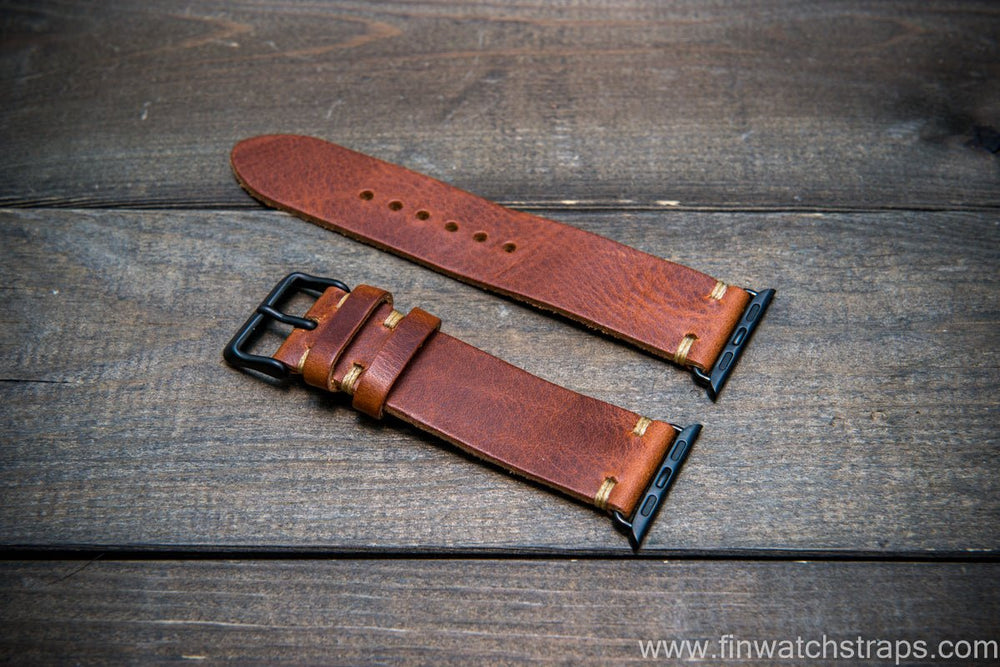 Leather apple watch strap on sale 40mm