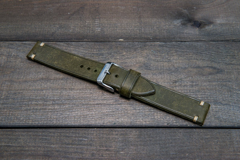 Vachetta Leather Apple Watch Band - Pin & Buckle