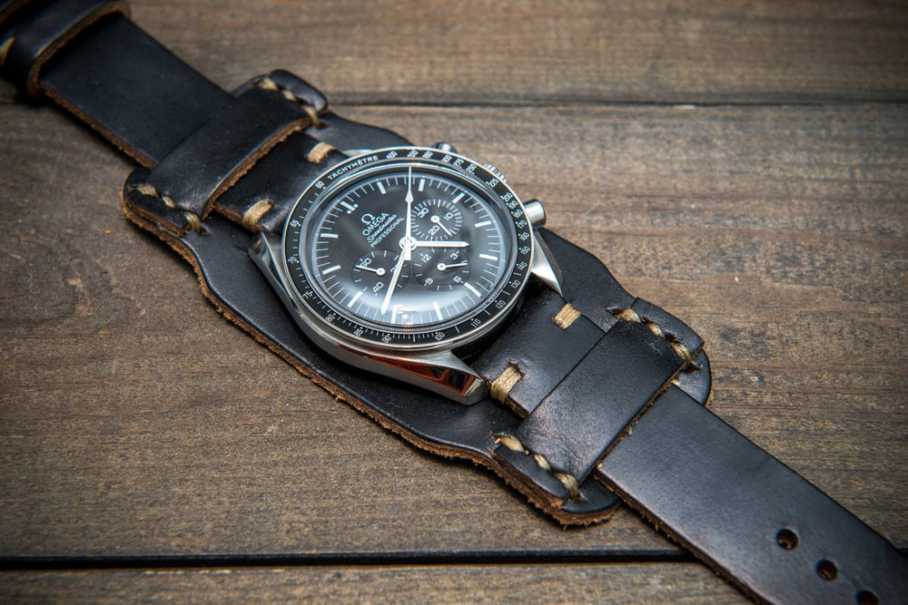 Dark Brown Cognac Luxury Leather Watch Box