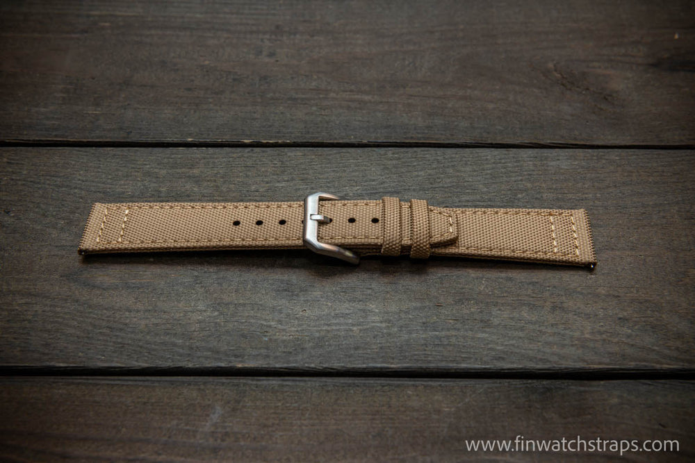 Canvas waterproof watch strap, 17mm, 18mm, 19 mm, 20 mm, 21