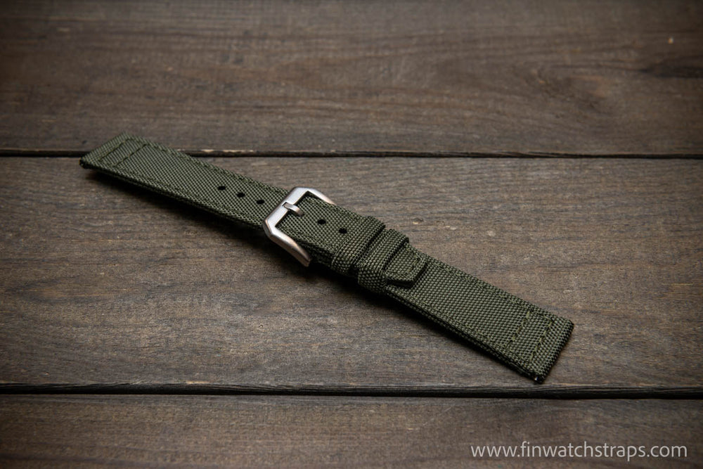 canvas band, canvas strap, 24mm
