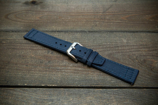 Canvas waterproof watch strap, 17mm, 18mm, 19 mm, 20 mm, 21 mm, 22 mm, 23mm, 24mm. - finwatchstraps