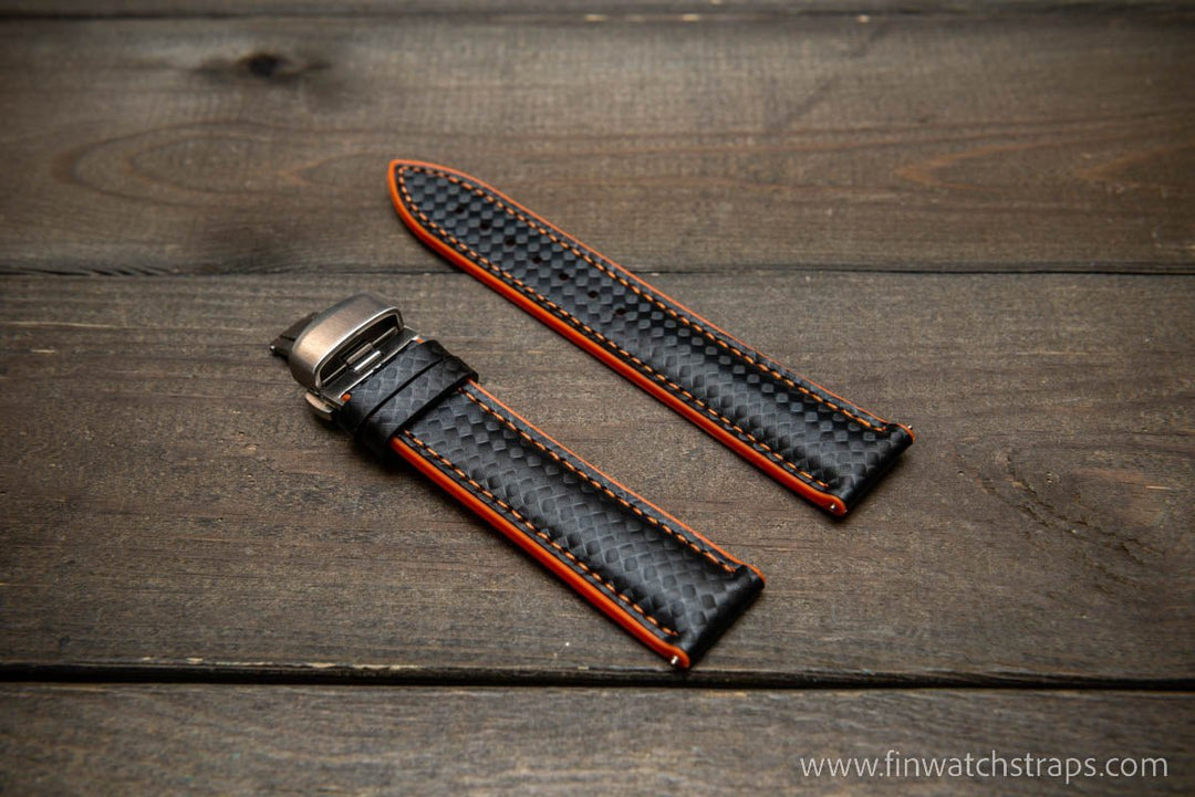 Watch strap, watch band, leather watch strap, leather watch band, finwatchstraps