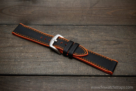 Watch strap, watch band, leather watch strap, leather watch band, finwatchstraps