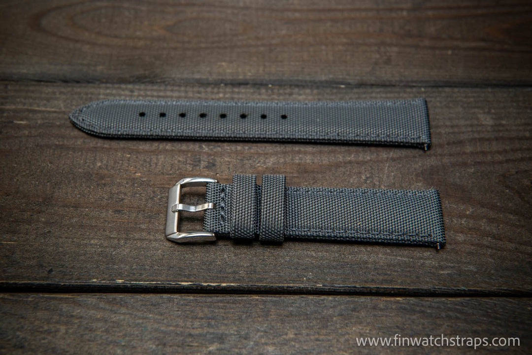 Sailcloth waterproof watch strap. - finwatchstraps