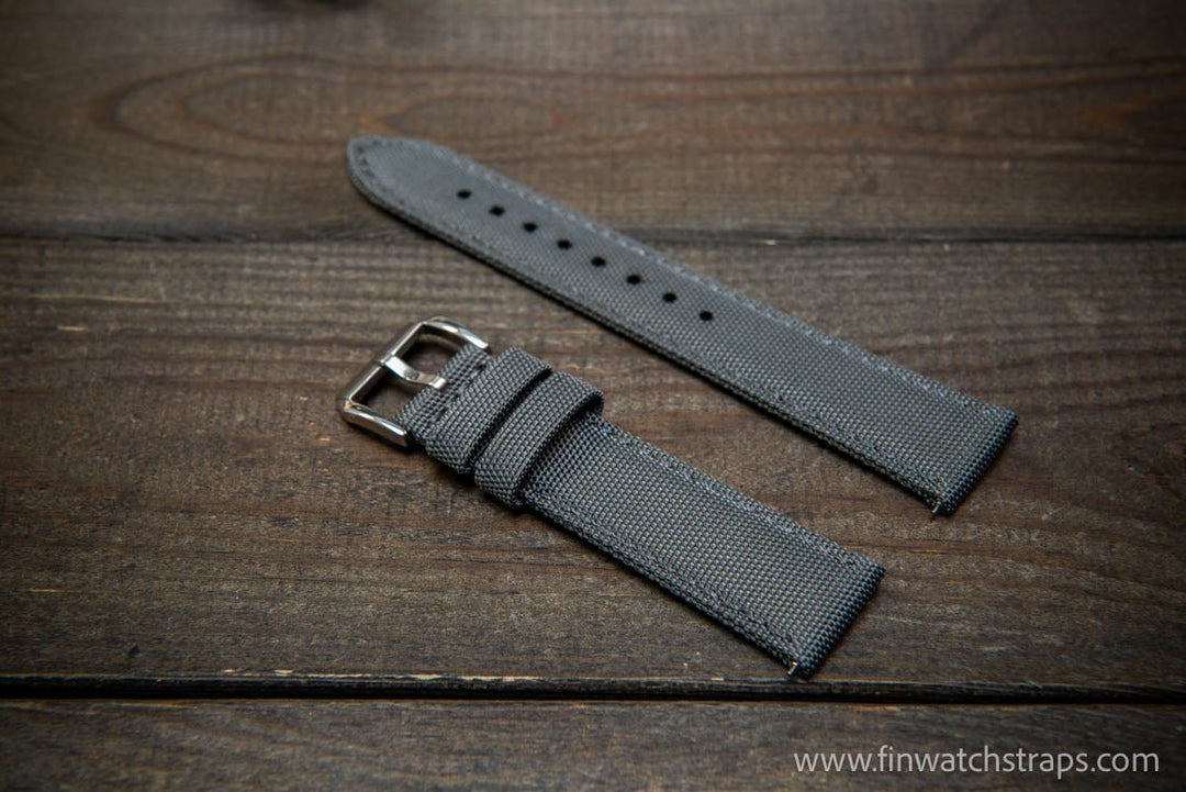 Sailcloth waterproof watch strap. - finwatchstraps