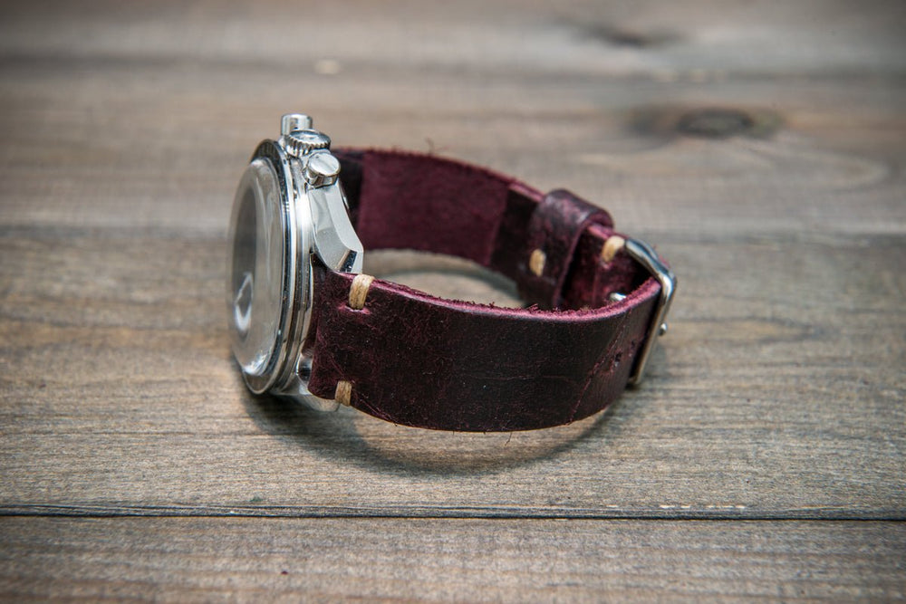 Siena Brown Leather Watch Strap