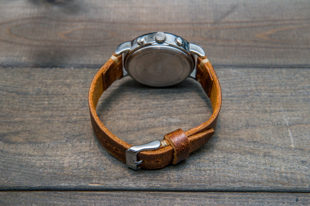 Brown Horween Classic Vintage Watch Band