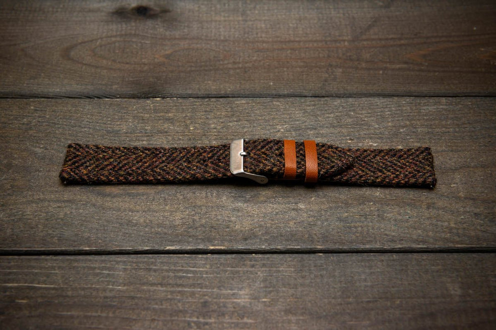 Vachetta Leather Watch Strap. Natural Color. Handmade in Finland.