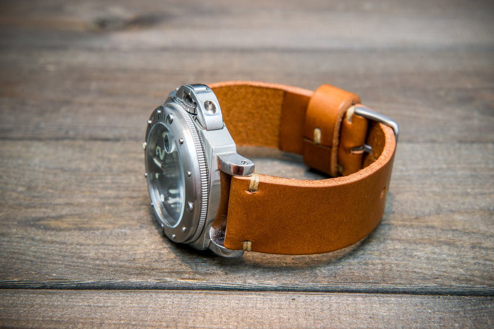Buttero leather watch strap - Handmade leather watch strap