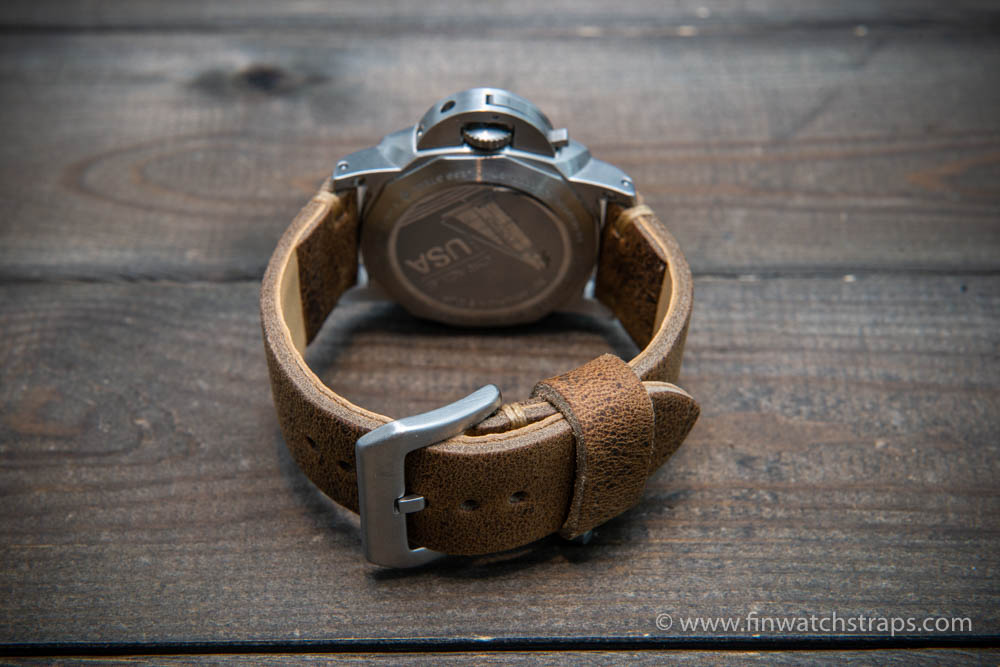 Kudu leather watch online strap